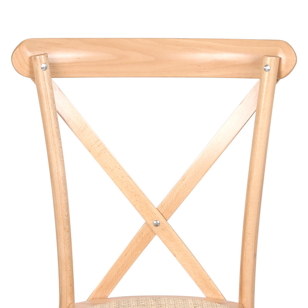 Dining Chairs x 2 - Natural