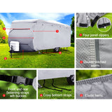 Caravan Cover Campervan  22-24ft 4 Layer UV Water Resistant