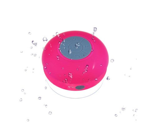 Waterproof Mini Wireless Bluetooth Speaker (Pink)