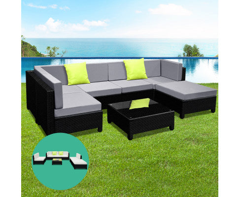 Outdoor Setting - 7 Piece