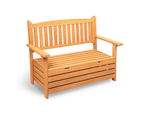 Wooden Outdoor Storage Bench