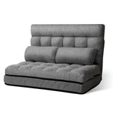 Sofa Bed/Lounge 2-seater - Grey