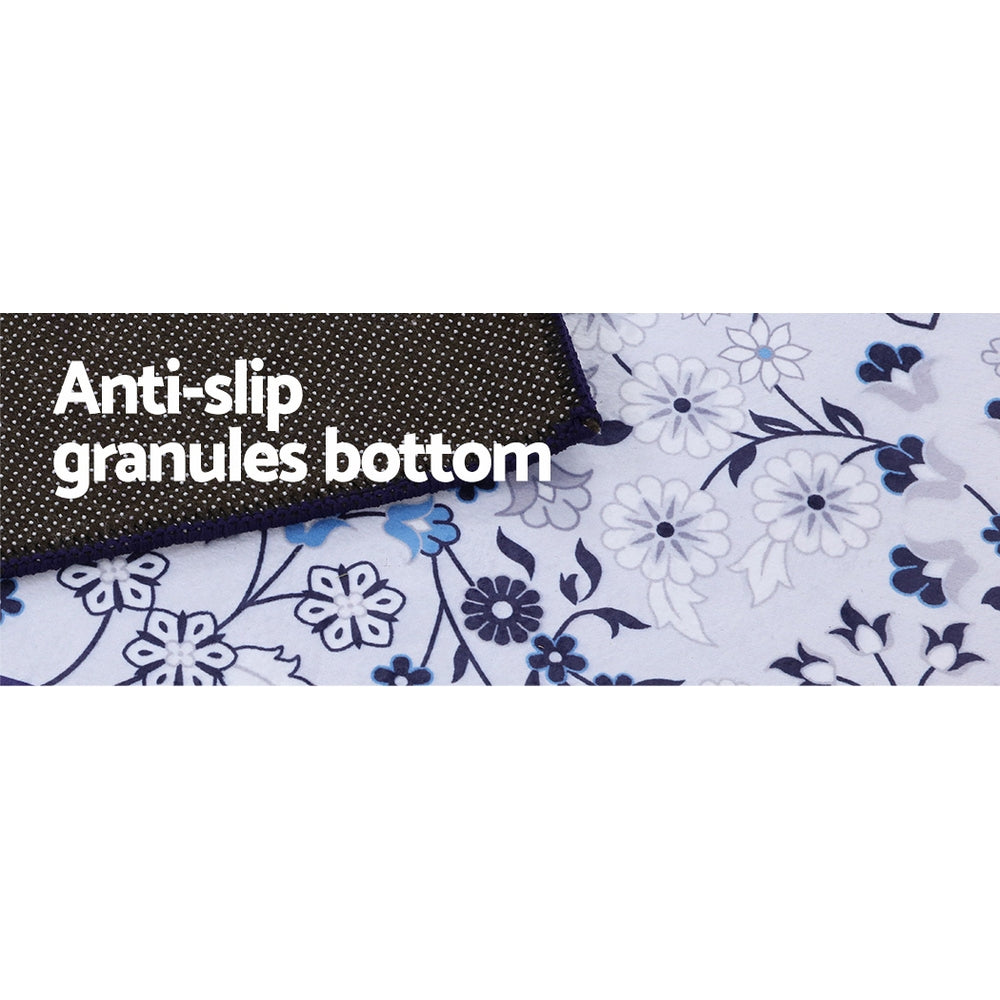 Floor Rugs Rug 200 x 290 Large - Soft Blue