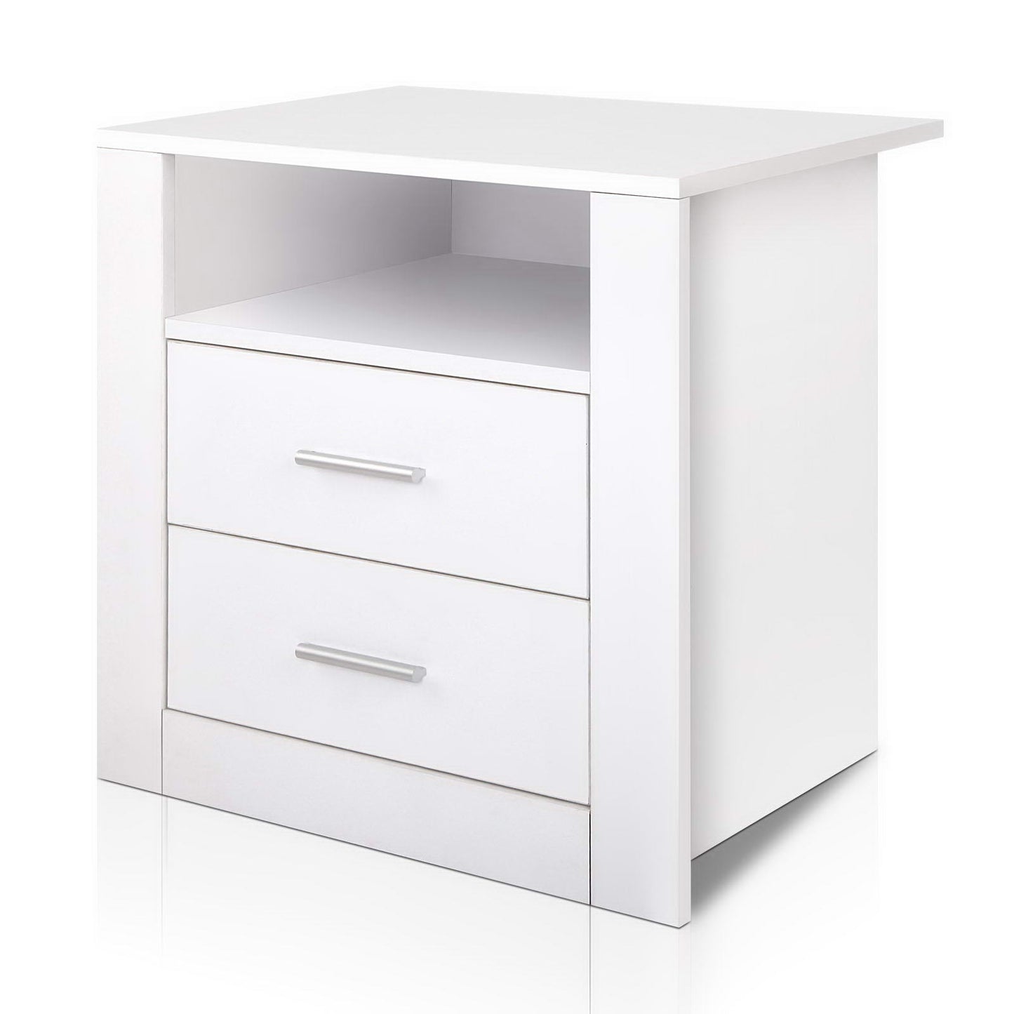 Bedside Table - White