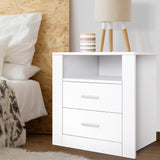 Bedside Table - White