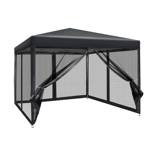 Gazebo - Pop Up Marquee 3x3 - Black