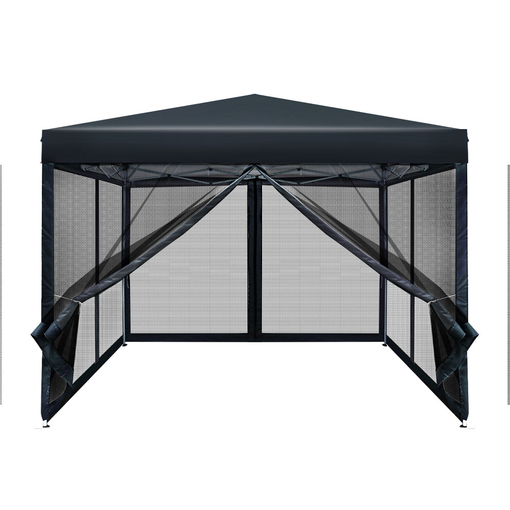 Gazebo - Pop Up Marquee 3x3 - Black