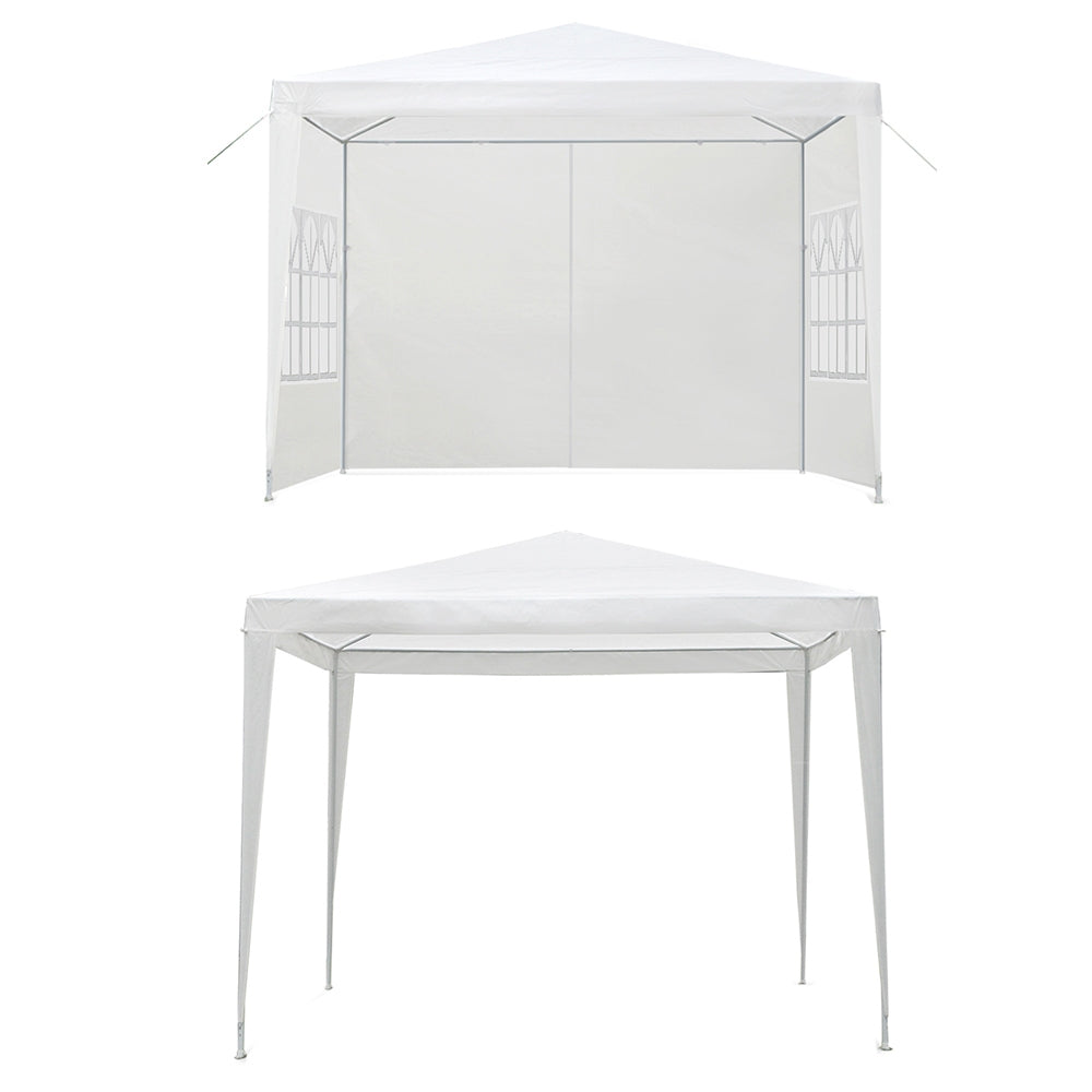 Gazebo 3x3m with walls - White