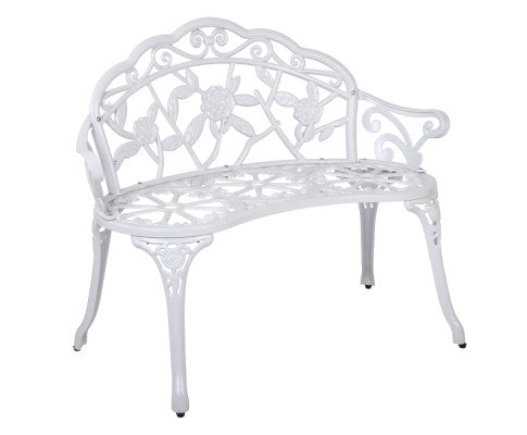 Garden Bench -White