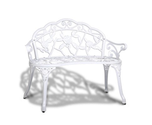 Garden Bench -White