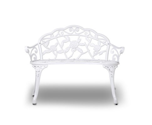 Garden Bench -White