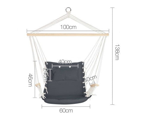 Hammock Swing Chair Grey