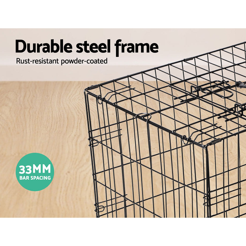 Pet Cage -  45 x 60 x 51cm - Black