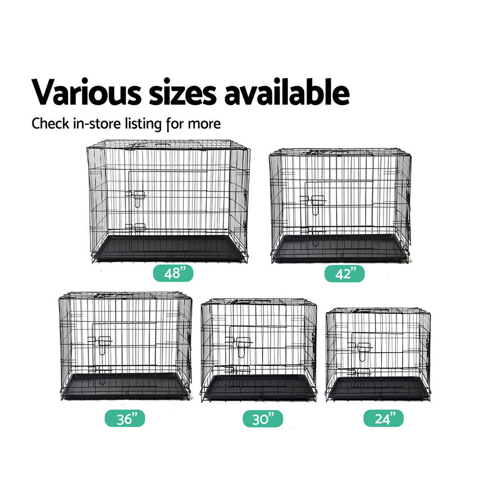 Pet Cage - 69 x 105 x 77.5cm - Black