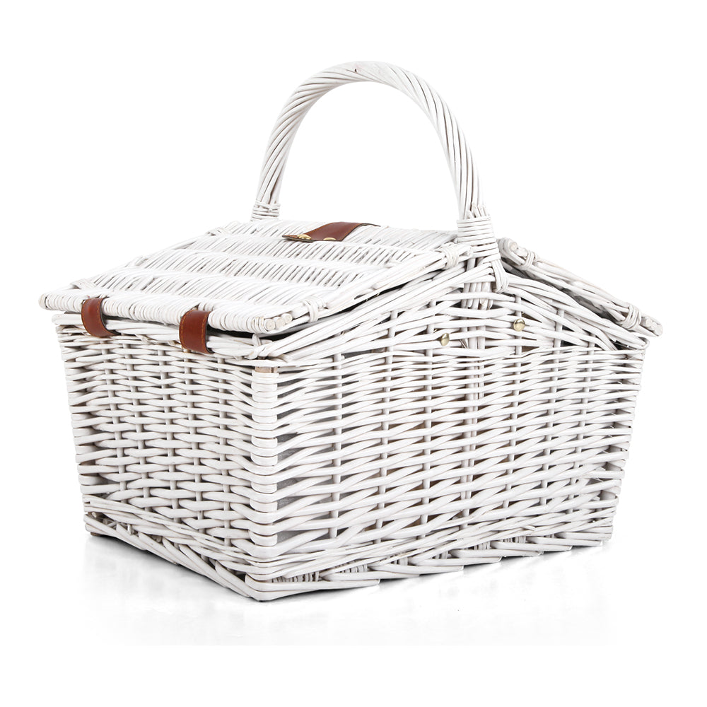 Picnic Basket -Alfresco 2 Person with Insulated Blanket