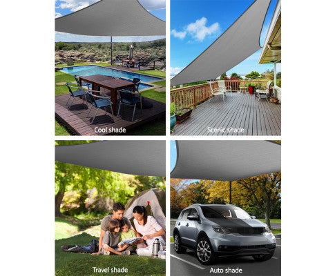 Shade Sail 4x5mtrs - Grey