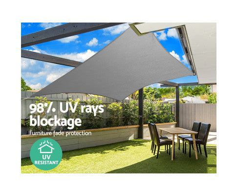 Shade Sail Grey - 6x6m