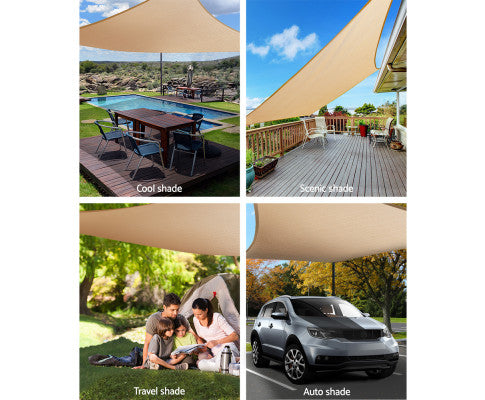 Shade Sail 3x6 mtrs -Heavy Duty