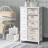 Chest of Drawers with 5 Baskets