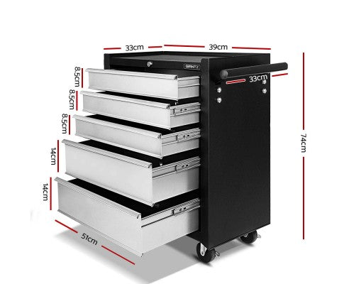 Toolbox Chest - 14 Drawer