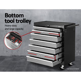 Tool  Chest 17 Drawers- Black and Grey