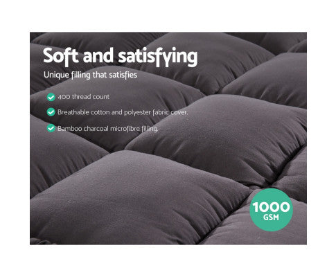 Mattress Topper - Micro Fibre - Queen