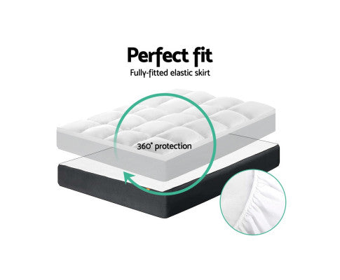 Mattress Topper - Micro Fibre -  Double