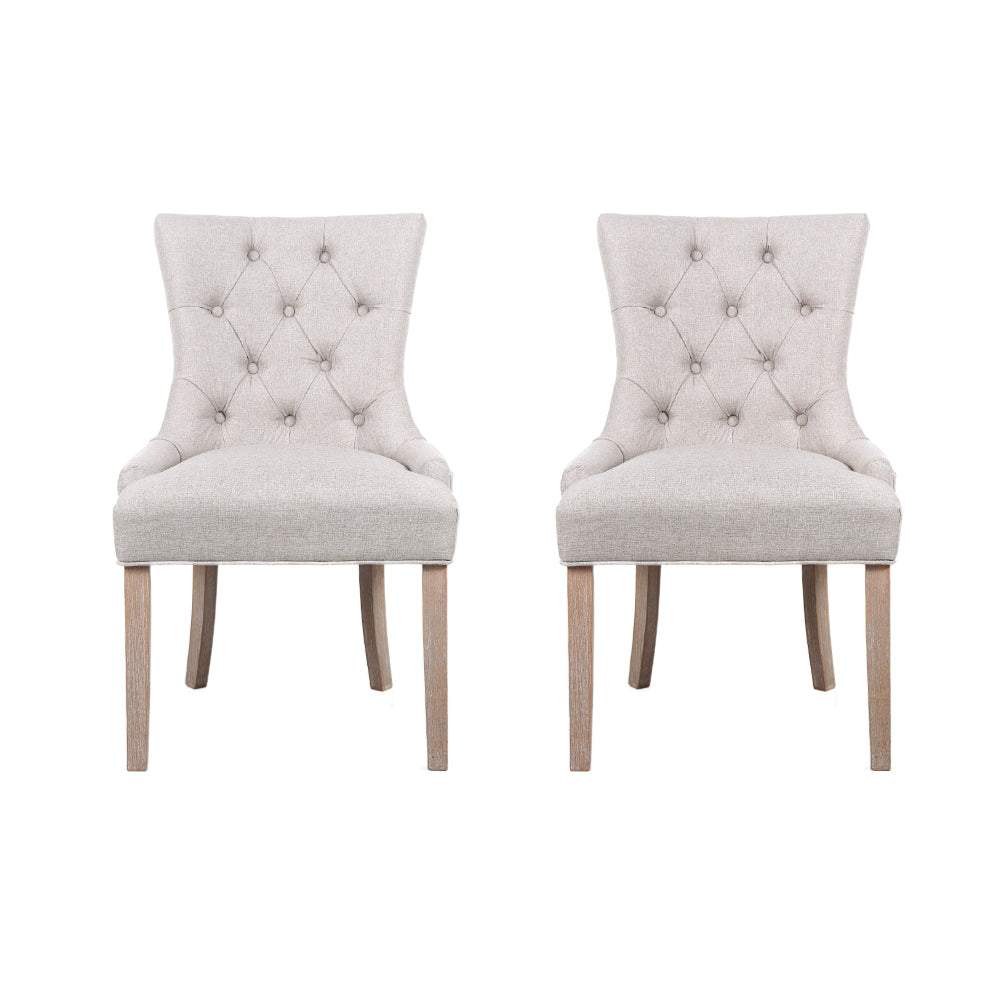 Dining Chairs French Provincial x 2