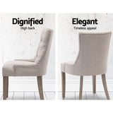 Dining Chairs French Provincial x 2