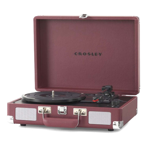 Turntable Bluetooth  - 3 Speed Burgundy