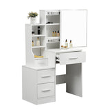 Levede Dressing Table Set Stool Mirrors Jewellery Cabinet Makeup Organizer