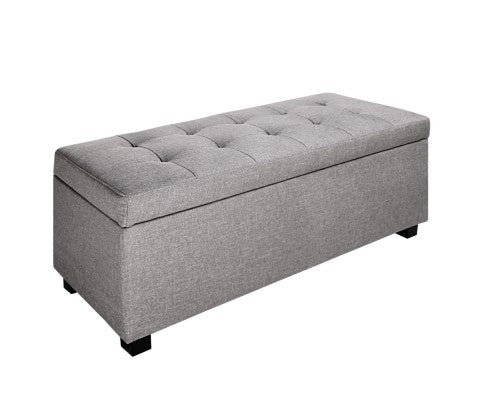 Ottoman Large - Light Grey