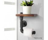 Pipe Shelf Toilet Paper Holder