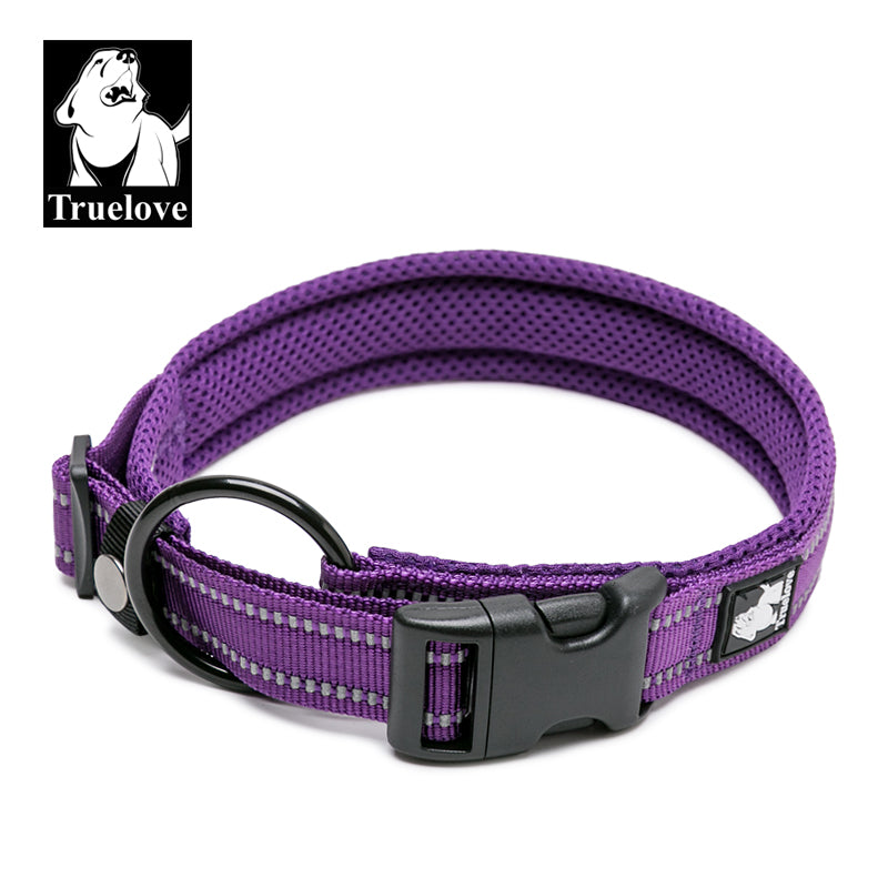 Heavy Duty Reflective Collar Purple 2XL